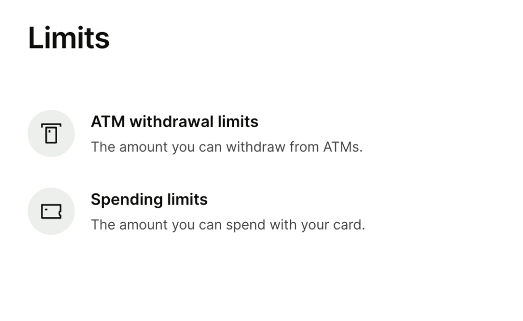 Wise Card Limits